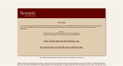 Desktop Screenshot of 6netz.ch